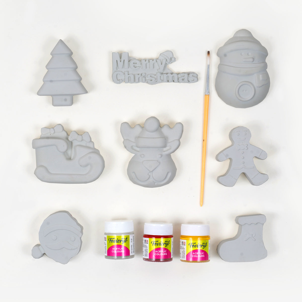 DIY CHRISTMAS CERAMIC ART