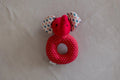 iLearnNGrow Elephant Face Shaped Rattle – Soft Sensory Rattle Toy