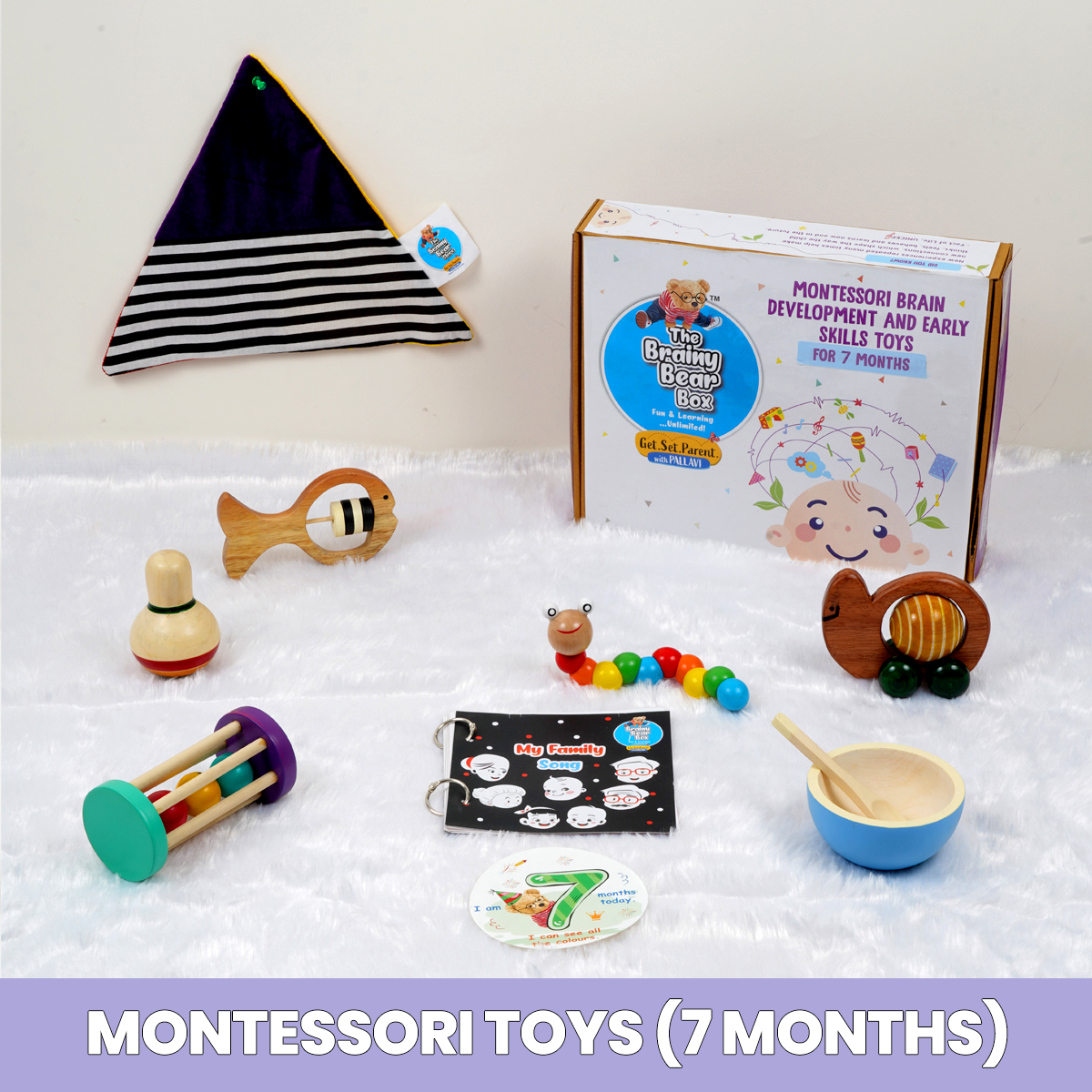 Monthly Montessori and Brain Development Toys  (0-2 Years)