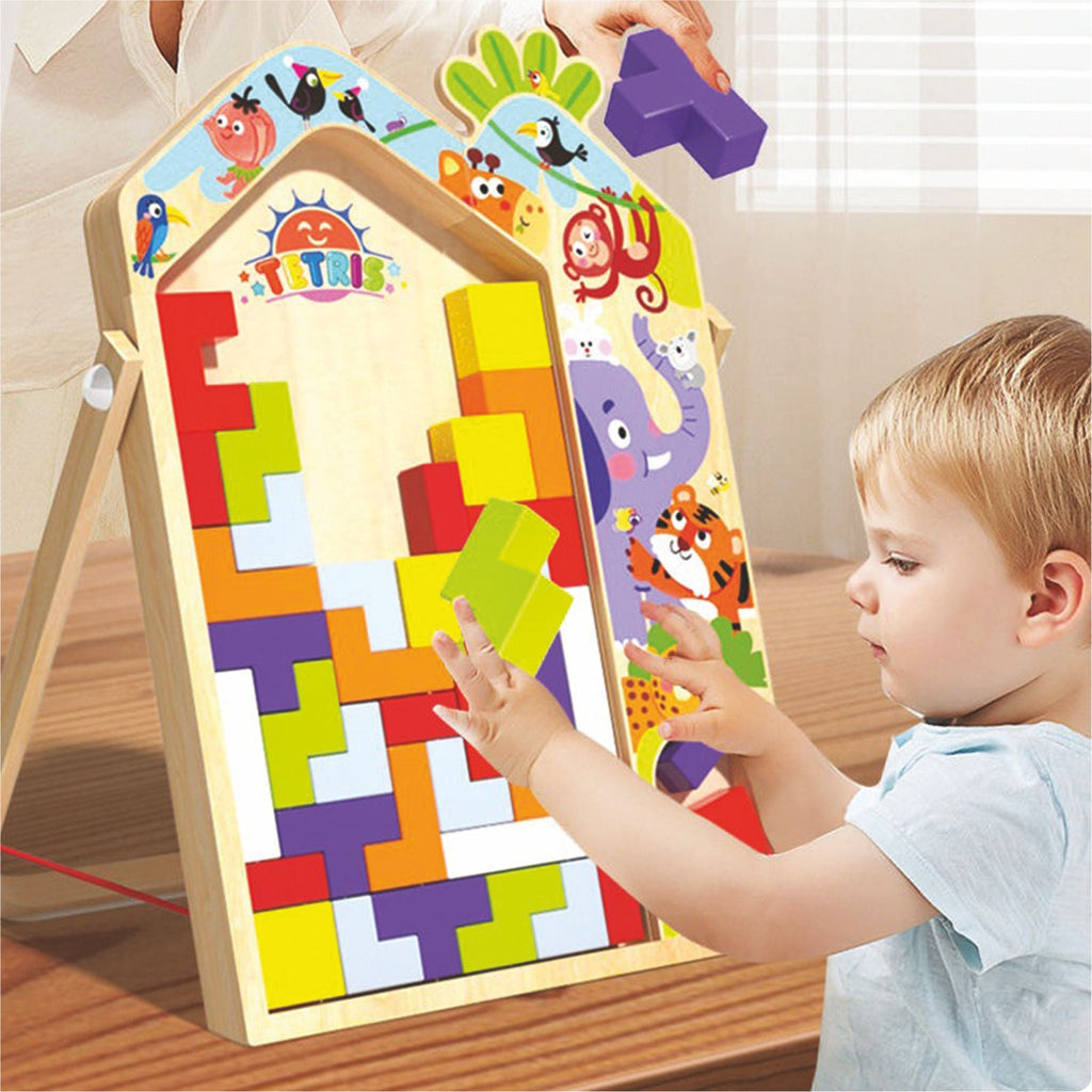 Engaging Wooden Puzzle Game for Kids