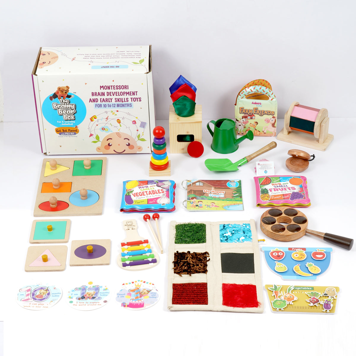 Montessori and Brain Development Boxes (0-2 Years)