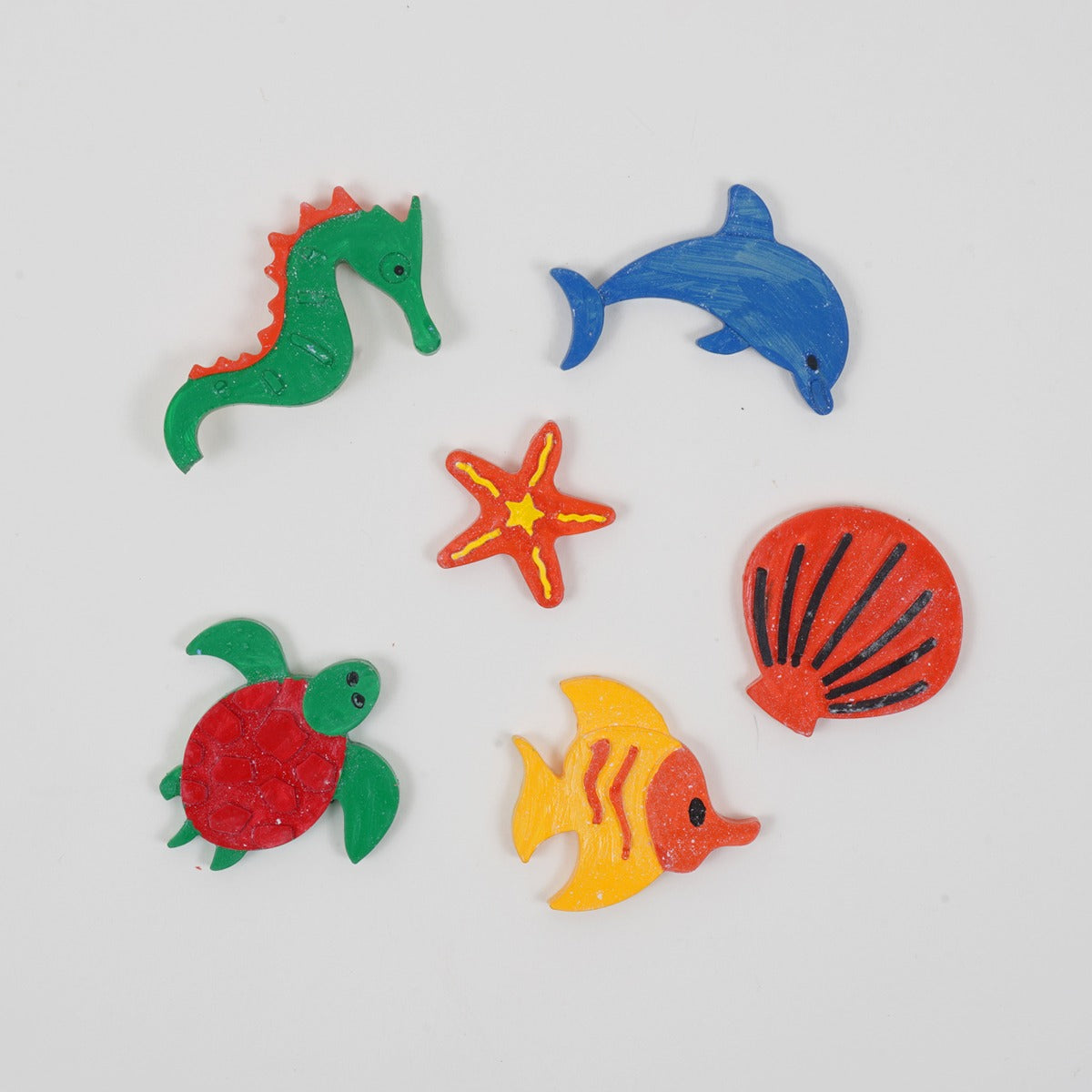Paint your own Ceramic Magnets : Sea Animals