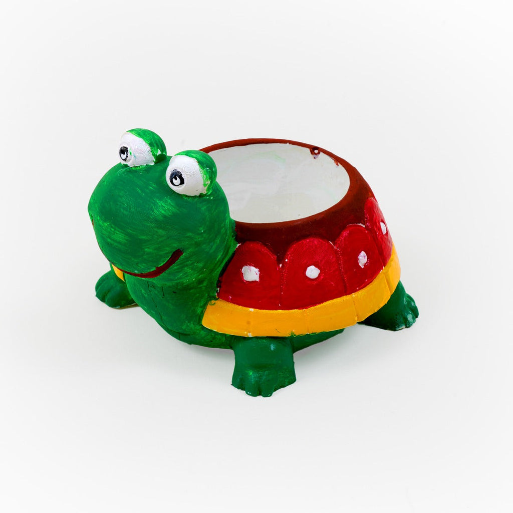 DIY My Little Plant Pot -  Turtle time : Paint and Shine