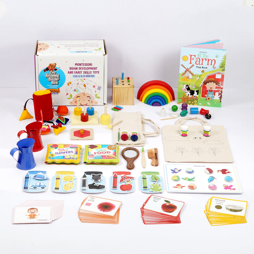 Montessori & Brain Development Toys for 13 - 15 Months