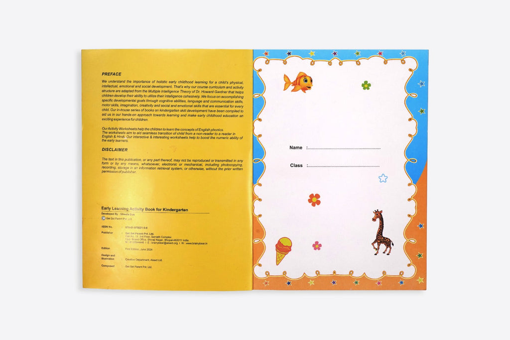 Early Learning Activity Book Part 2,  Age Group 5+ years