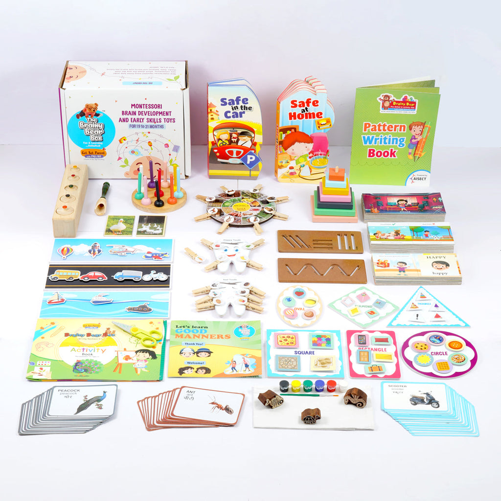 Montessori and Brain Development Boxes (0-2 Years)