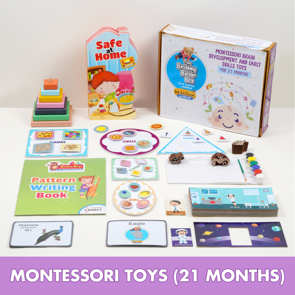 Montessori Activity Toys for 21 Months
