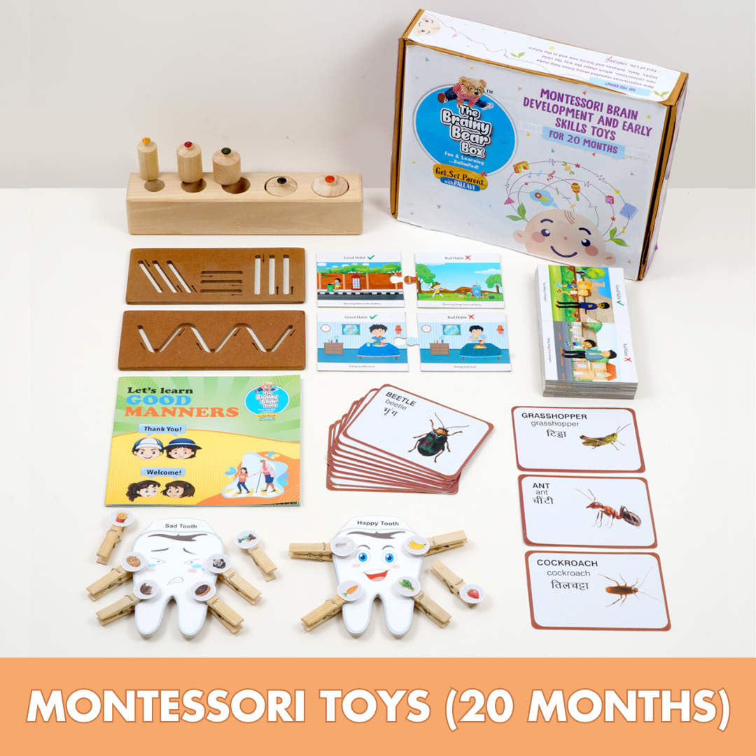 Montessori Activity Toys for 20 Months