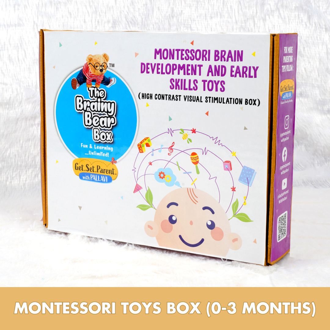 Montessori & Brain Development Toys for 0-3 Months