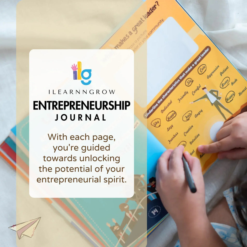 iLearnNGrow Entrepreneurship Journal – Interactive Business Journal for Kids