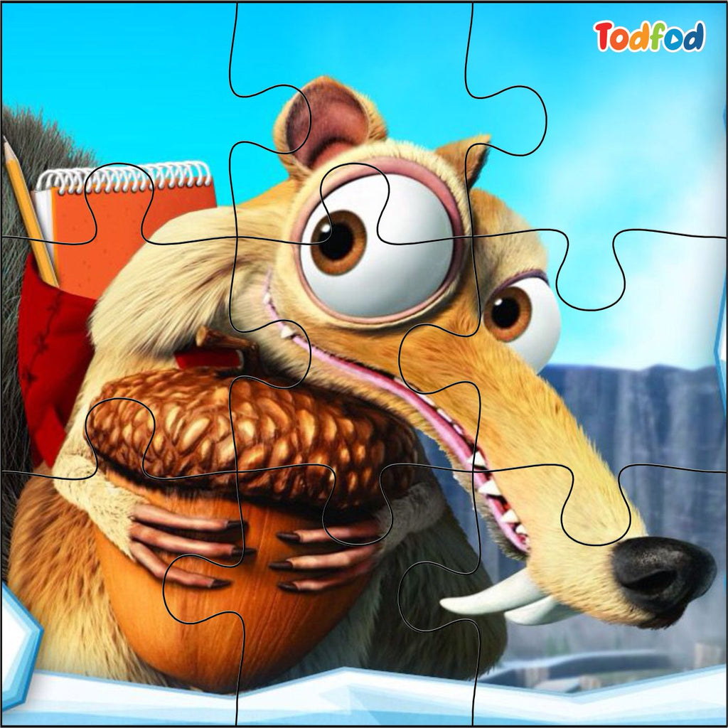 Wooden Jigsaw Puzzles - Ice Age & Friends Anime Cartoon Characters