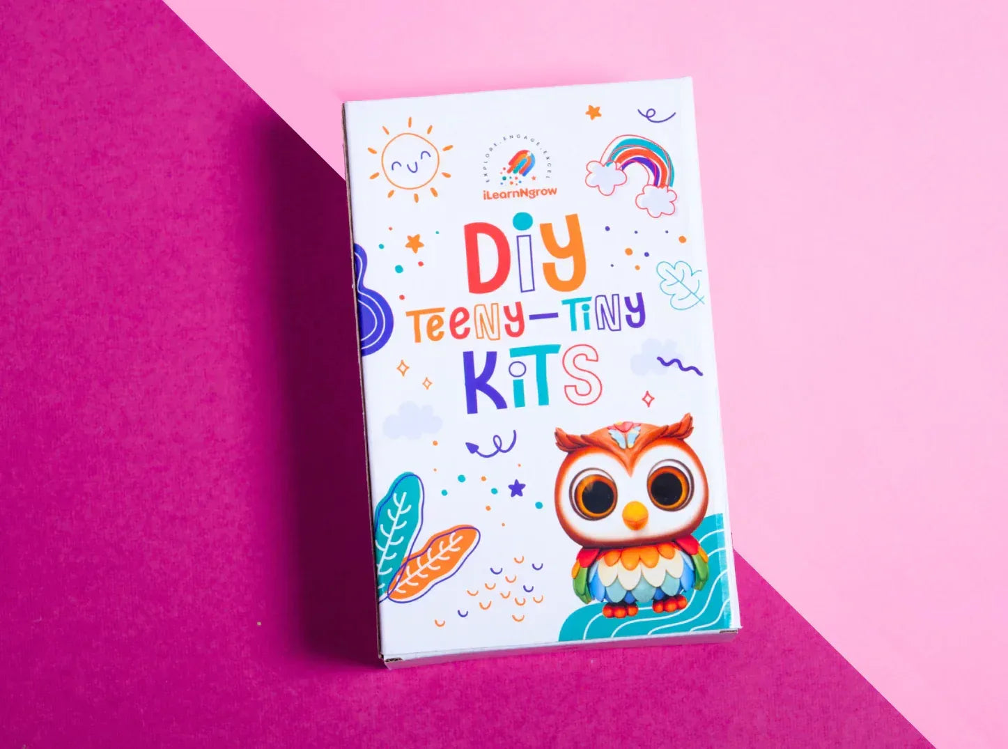 Teeny Tiny DIY Wooden Hanger Craft Kit – Set of 3 Craft Kit for Kids