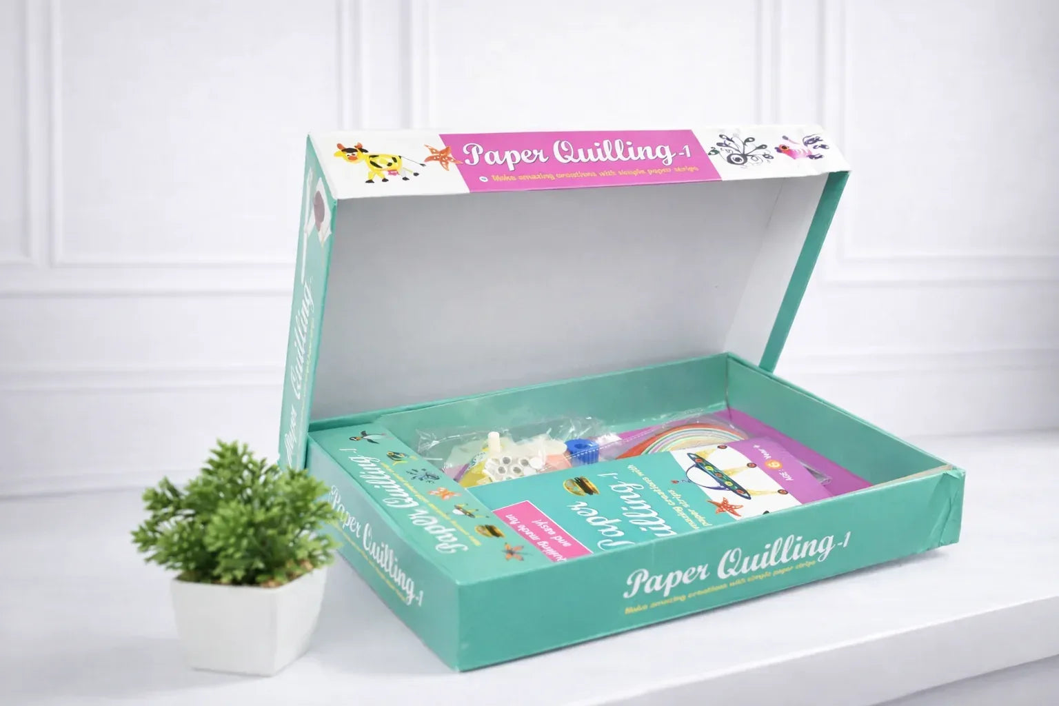 iLearnNGrow Mini Quilling Kit – Creative DIY Paper Quilling Set for Kids