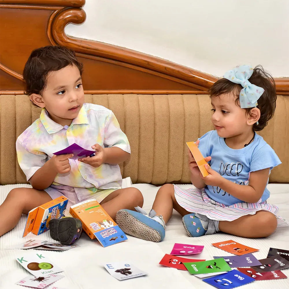 iLearnNGrow Baby’s First Alphabets Flash Cards – Alphabet Learning Cards