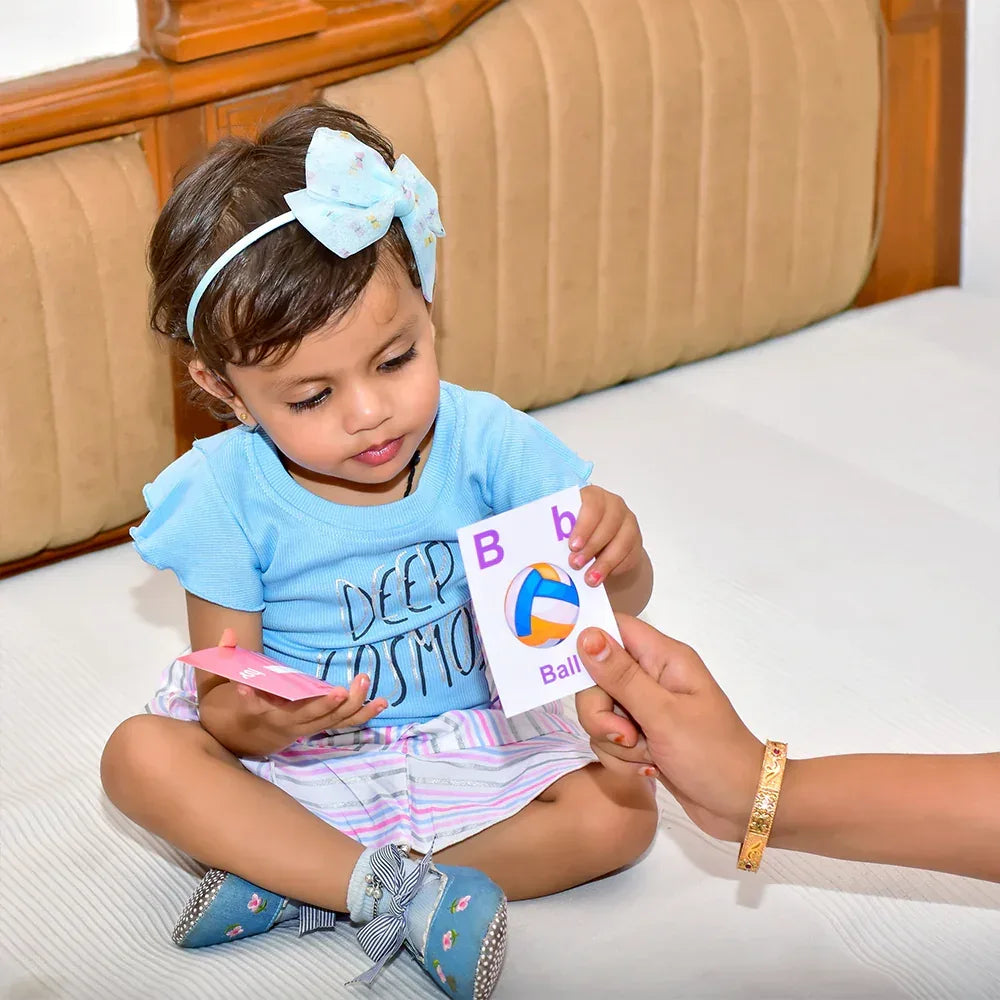 iLearnNGrow Baby’s First Alphabets Flash Cards – Alphabet Learning Cards