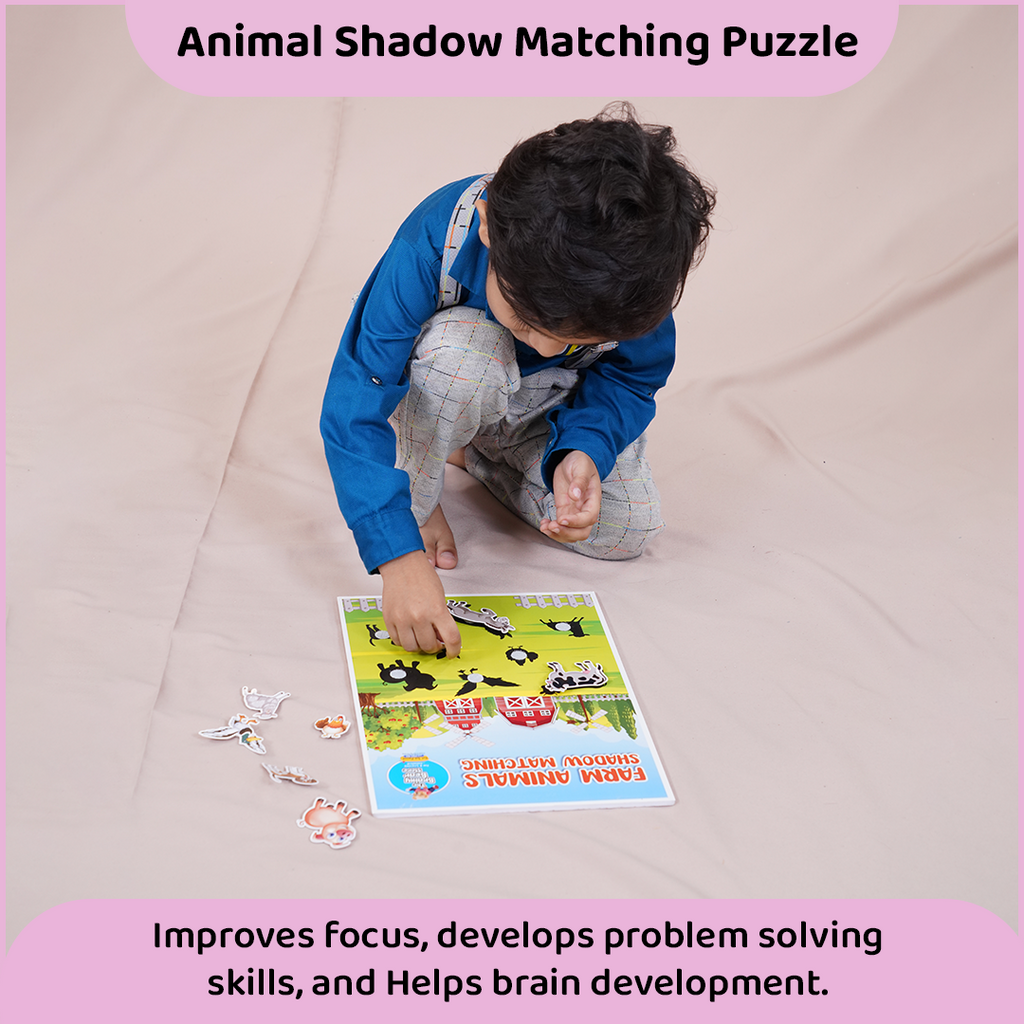 Animal Theme Montessori Activity Box (2-4 Years)