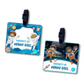 Personalised Luggage Tags- Astro Boys