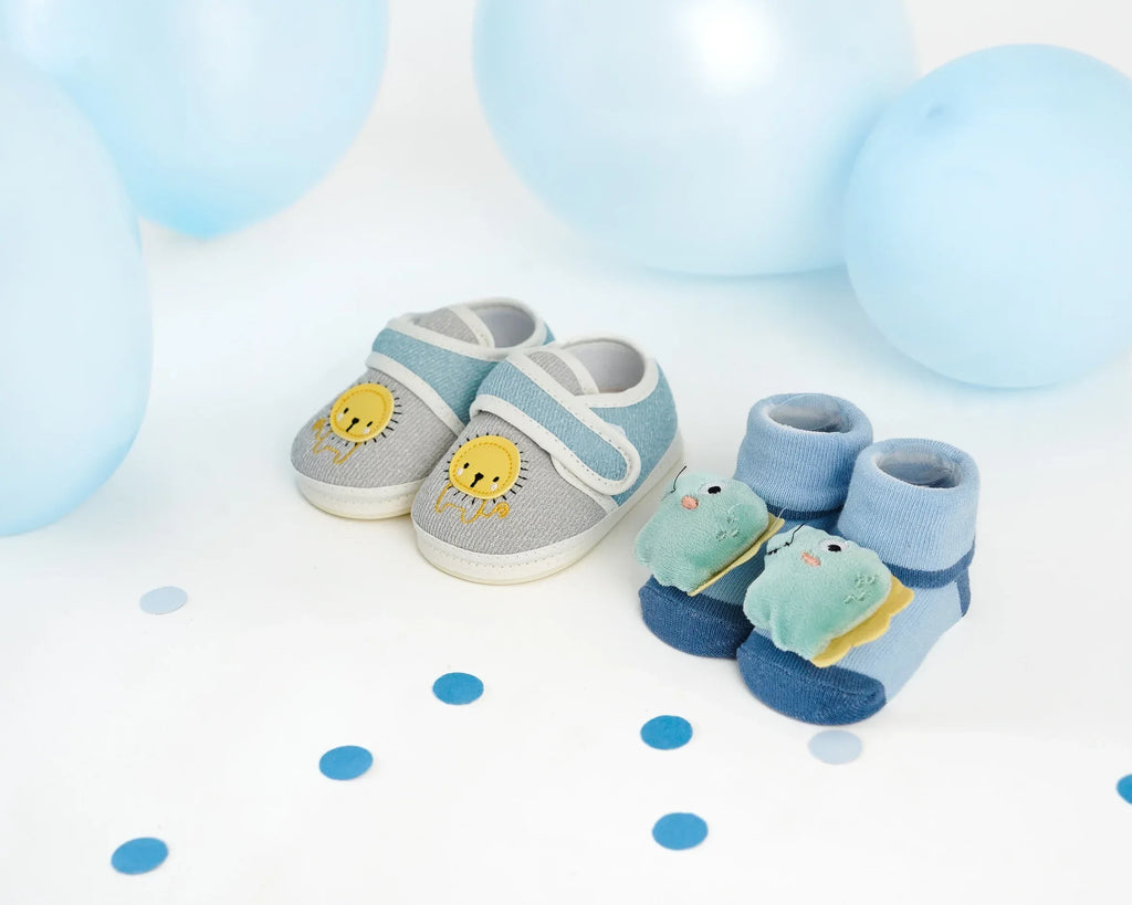 Blue Hues Baby Boy Hamper