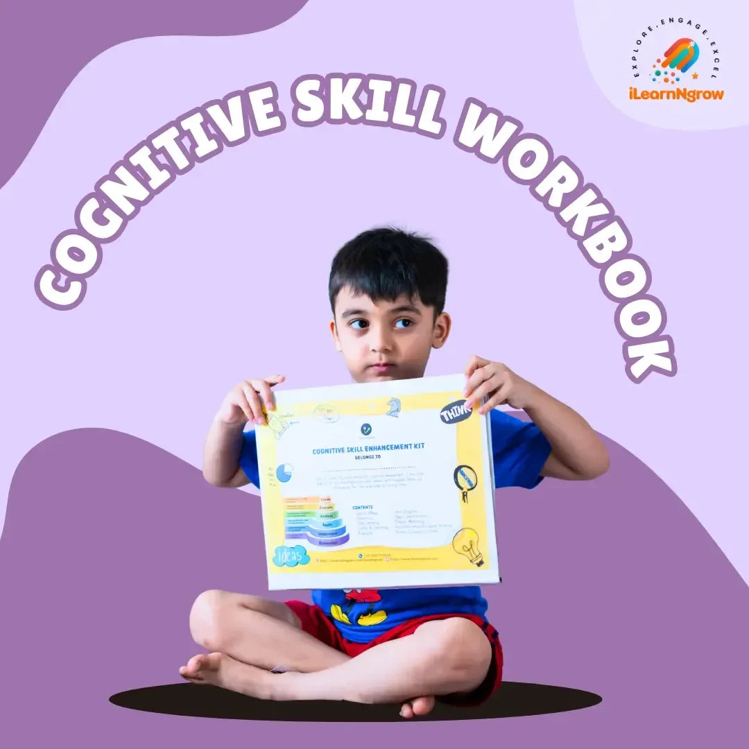 Cognitive Skill Workbook & Money Book Combo for Kids – Thinking Skills & Financial Literacy Set