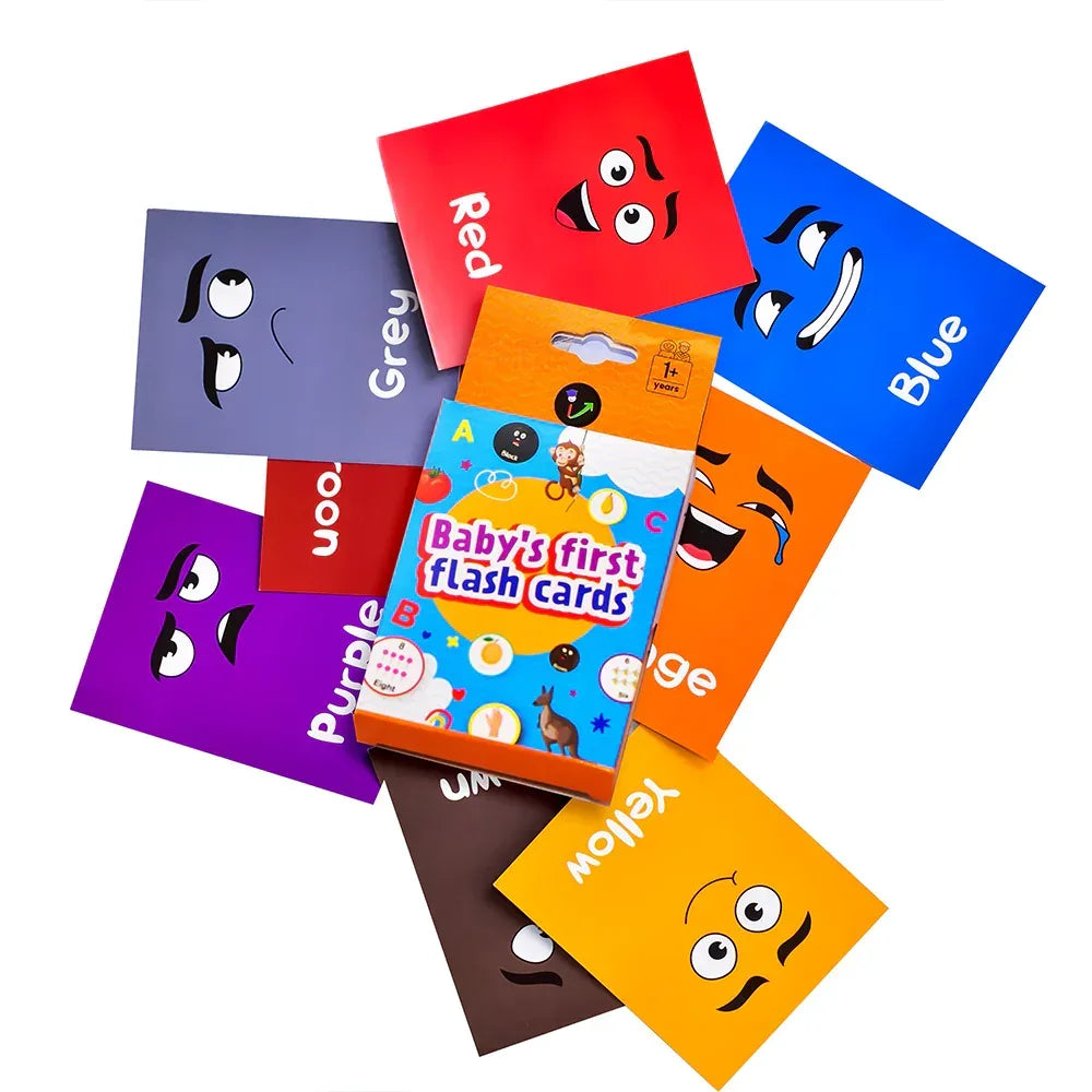 iLearnNGrow Baby’s First Colors Flash Cards – Kids Color Learning Set