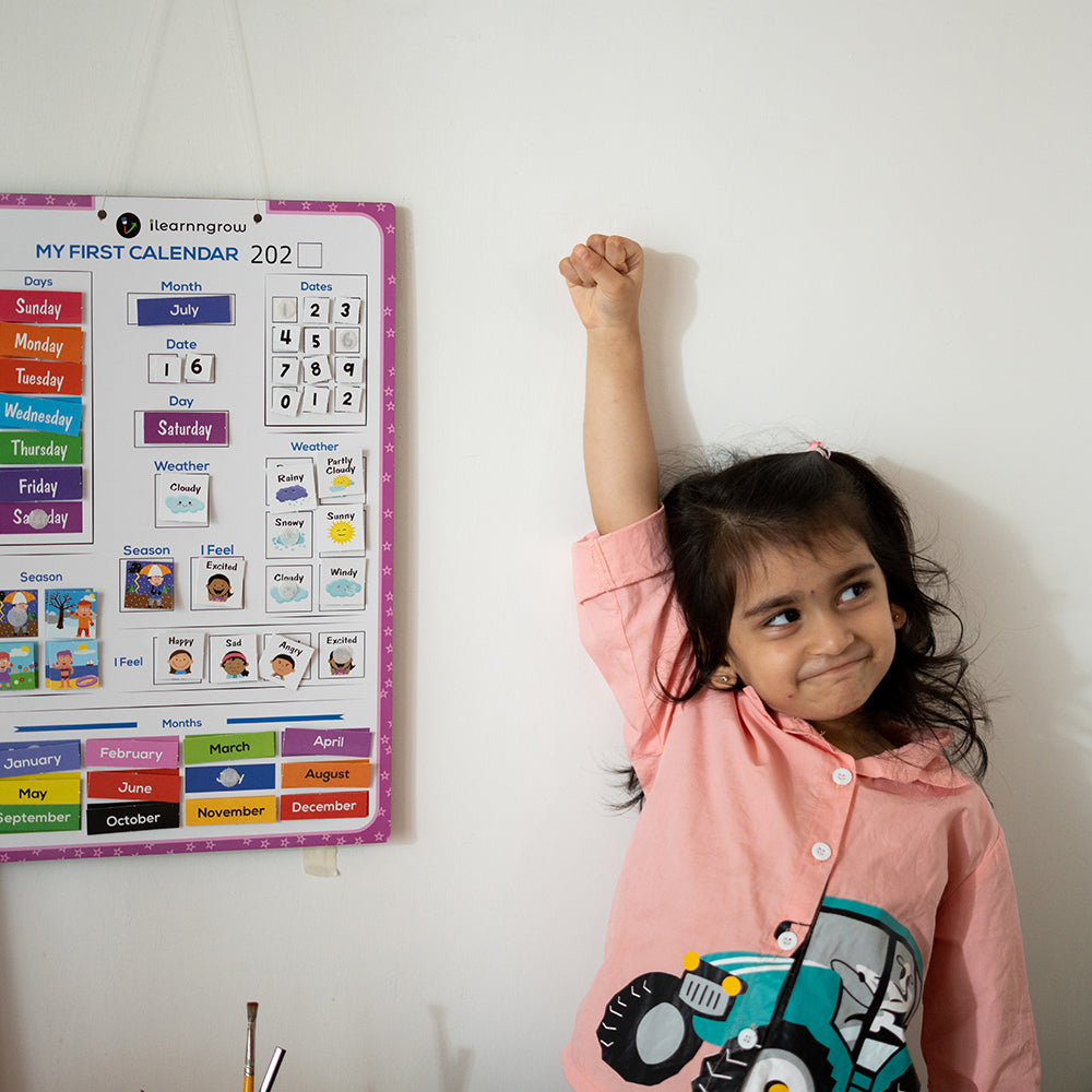 Home Calendar- English (2- 6 years)