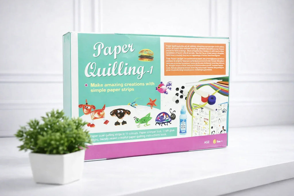 iLearnNGrow Mini Quilling Kit – Creative DIY Paper Quilling Set for Kids