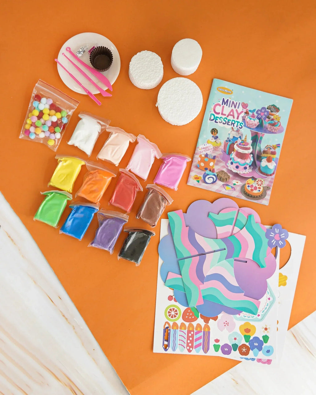 DIY Dessert Clay Making Kit – Fun Clay Set for Kids