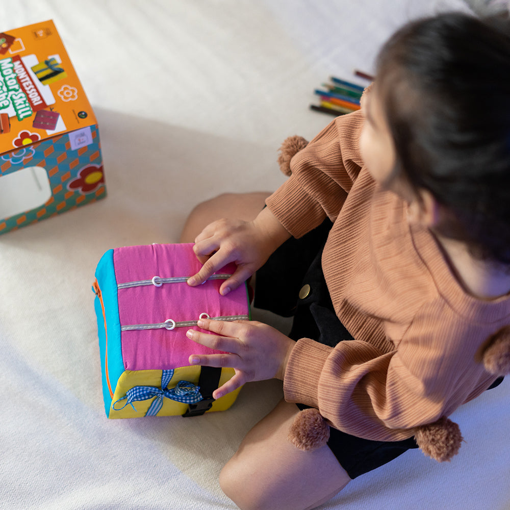 Montessori Motor Skill Cube (1.5- 5 years)