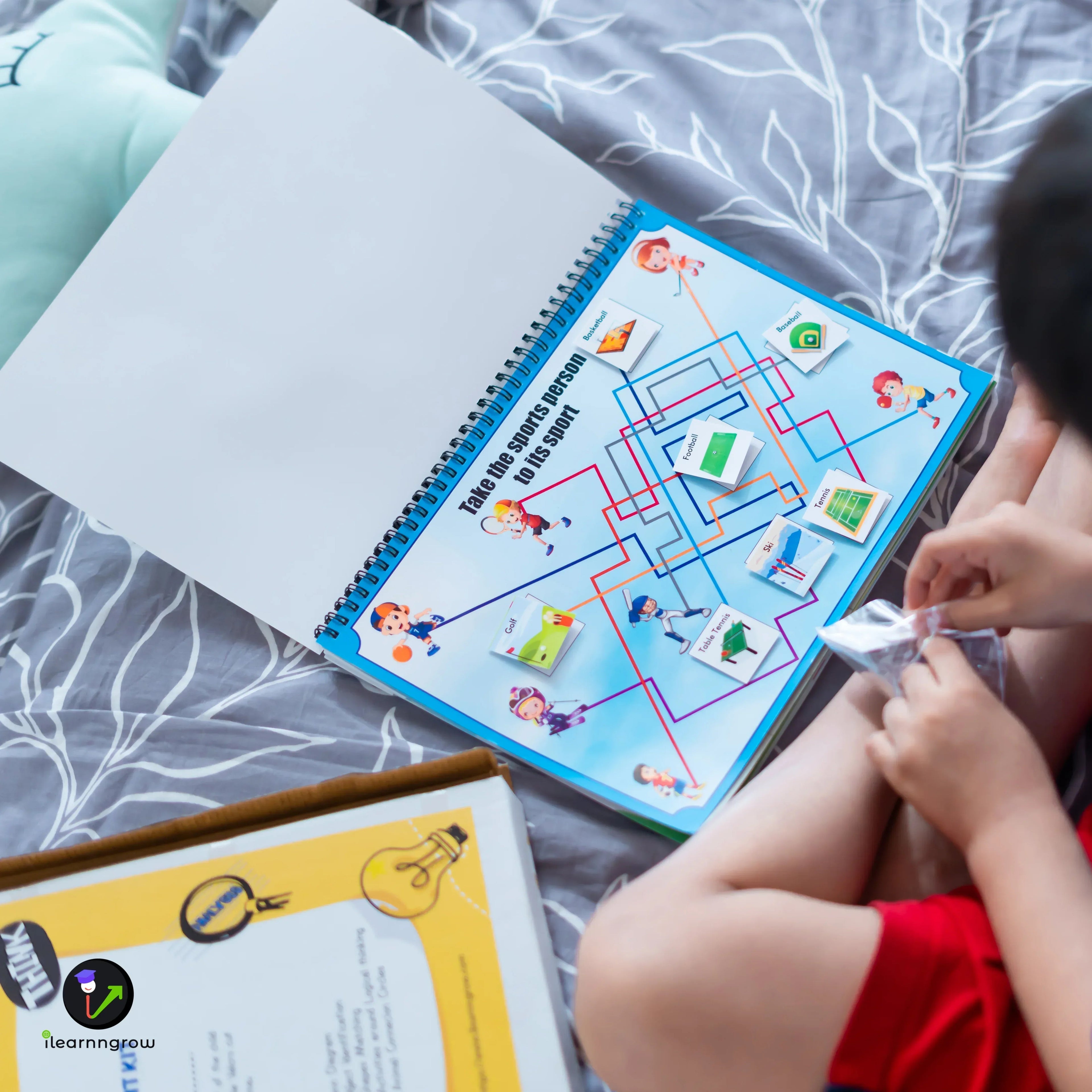 iLearnNGrow Cognitive Skill Workbook – Develop Critical Thinking, Memory