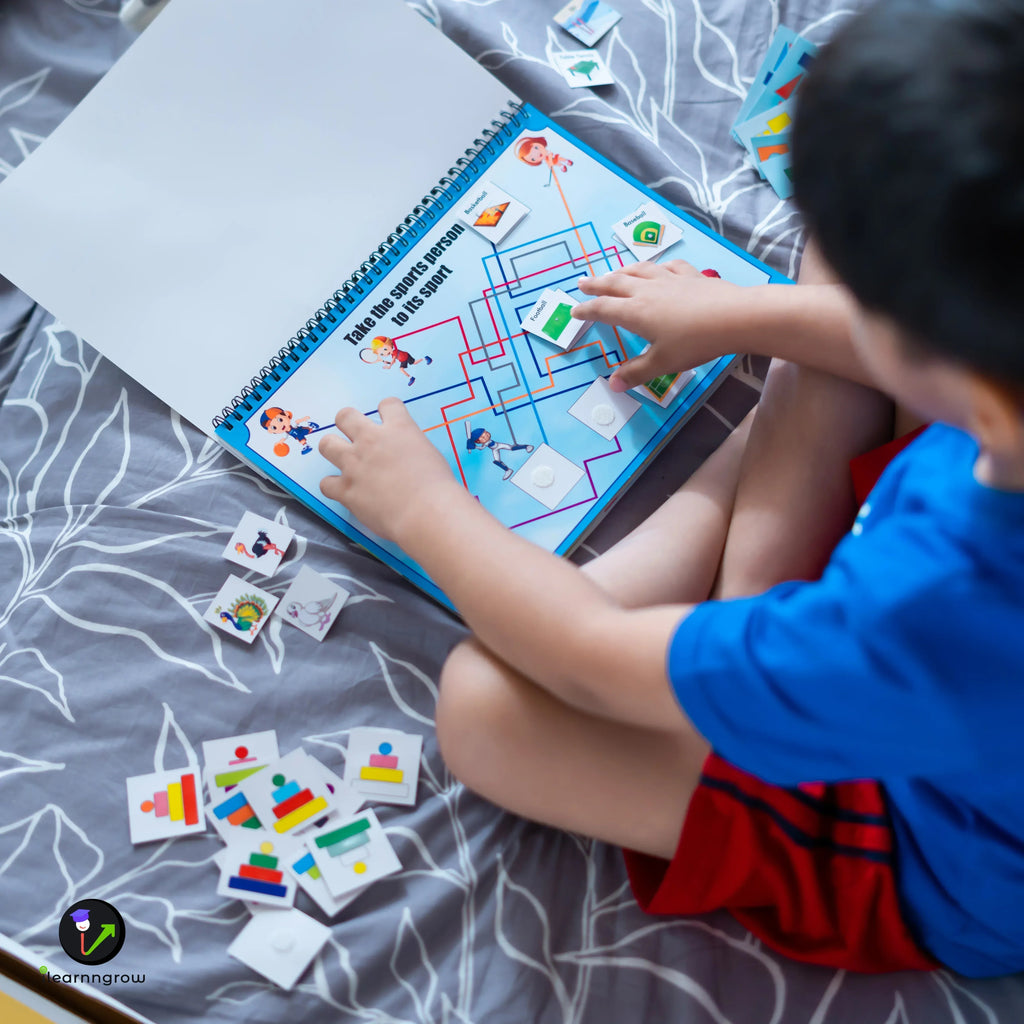 iLearnNGrow Cognitive Skill Workbook – Develop Critical Thinking, Memory