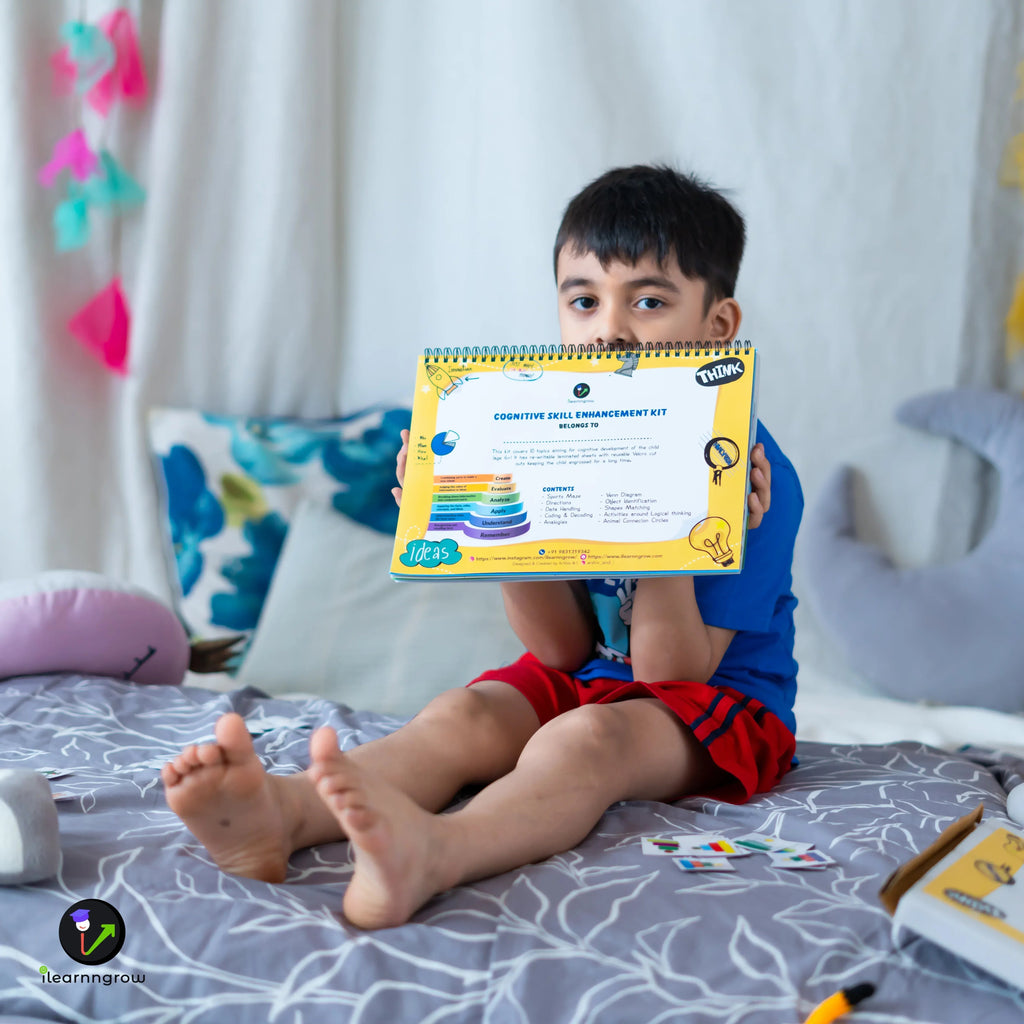 iLearnNGrow Cognitive Skill Workbook – Develop Critical Thinking, Memory