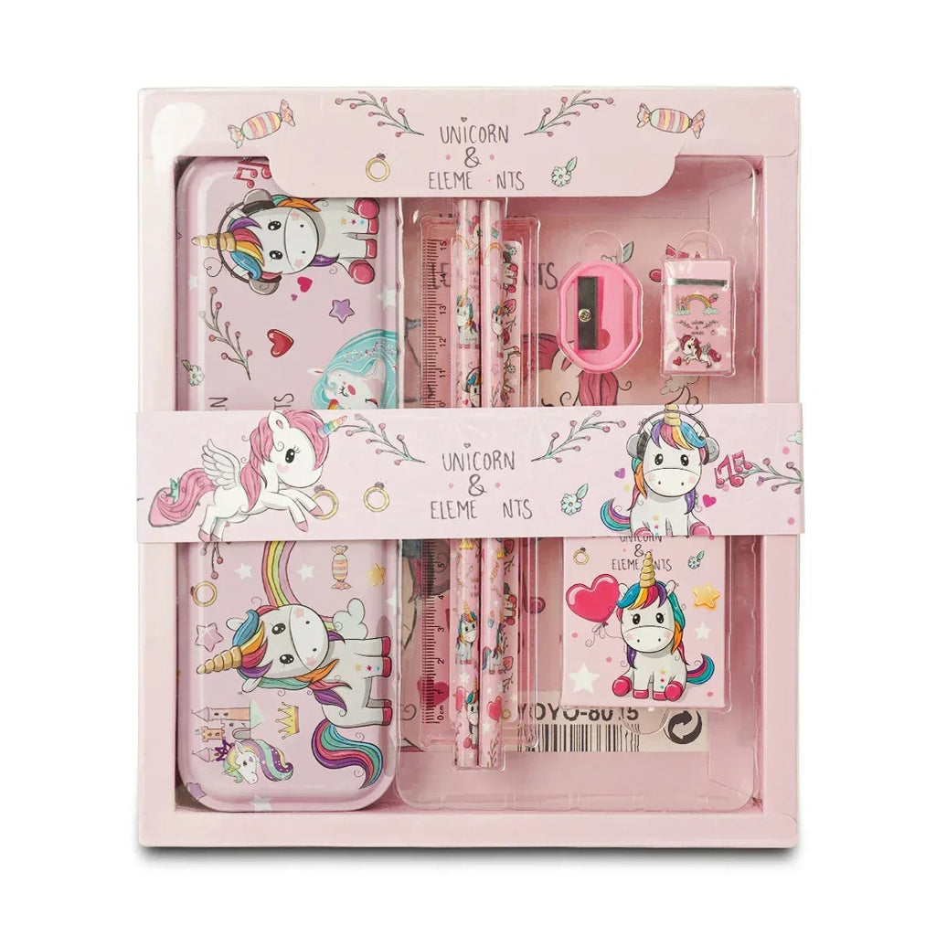 iLearnNGrow Unicorn Pencil Box - Pouch Stationery Kit for Kids