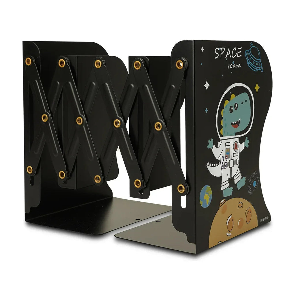 iLearnNGrow Foldable Expandable Metal Book Shelf – Kids Book Storage Organizer Rack (Available in Multiple Themes)