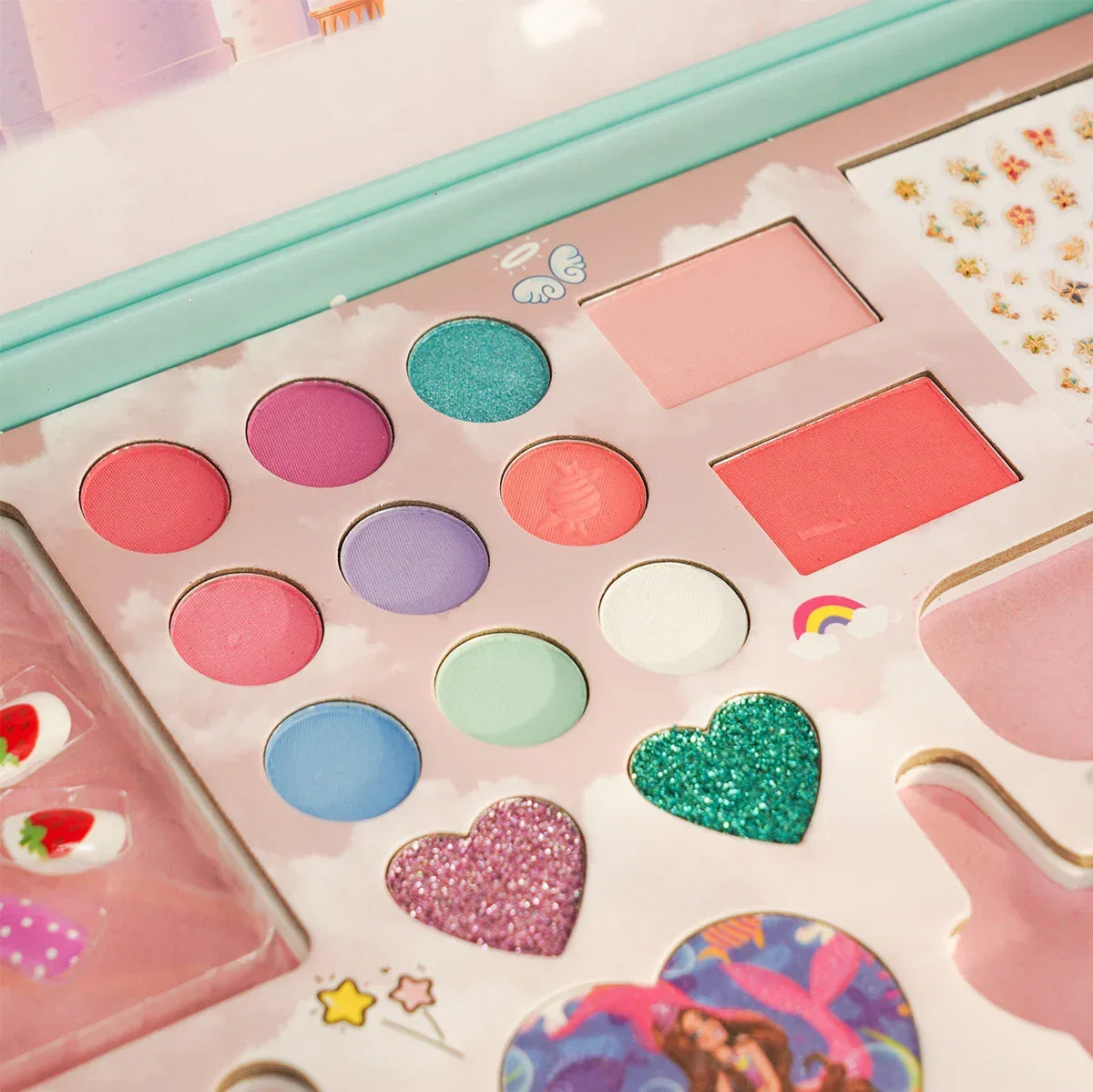 iLearnNGrow 28 Pieces Make Up & Accessory Kit –Complete Kids Makeup & Accessory Kit