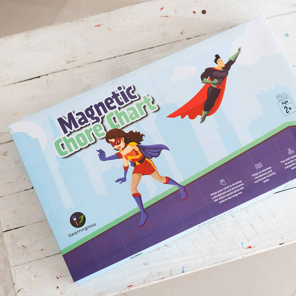 Magnetic Reward Chart Super Man (4-12 years)