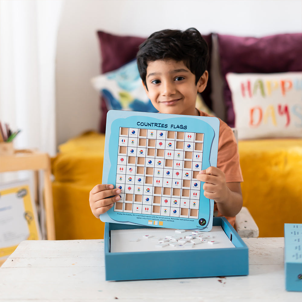 Countries Flag Sudoku (6-8 years)