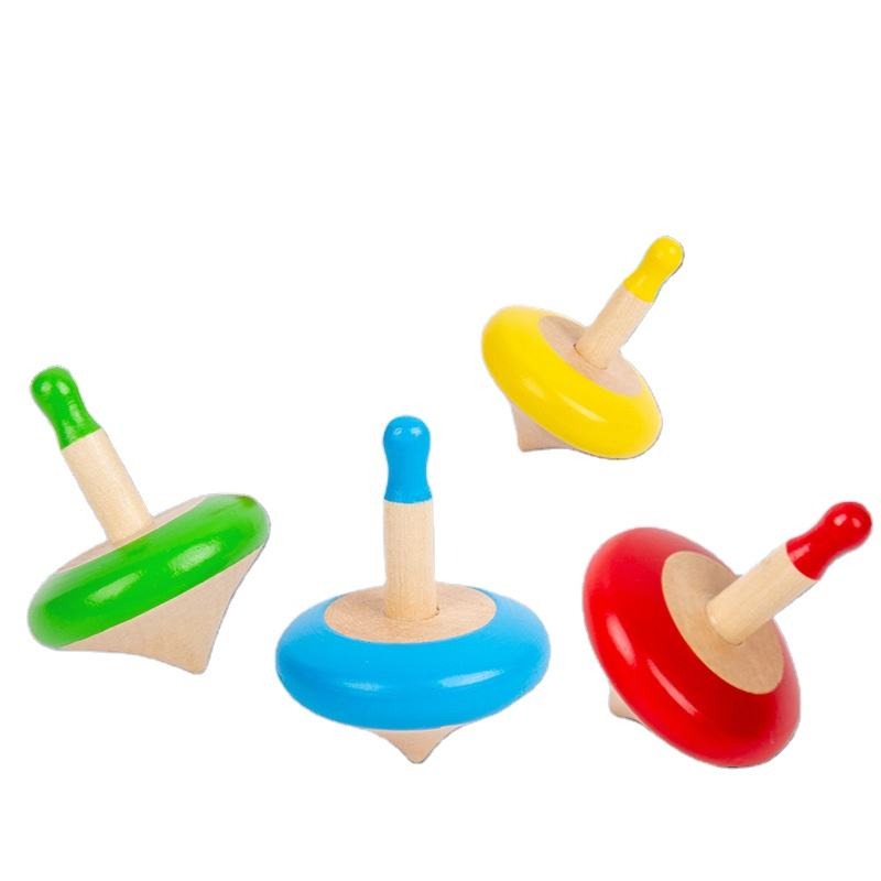 Wooden Spin Tops (Lattu/Buguri/Bongaram)