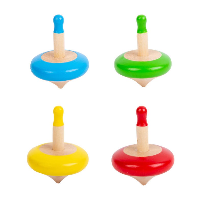 Wooden Spin Tops (Lattu/Buguri/Bongaram)