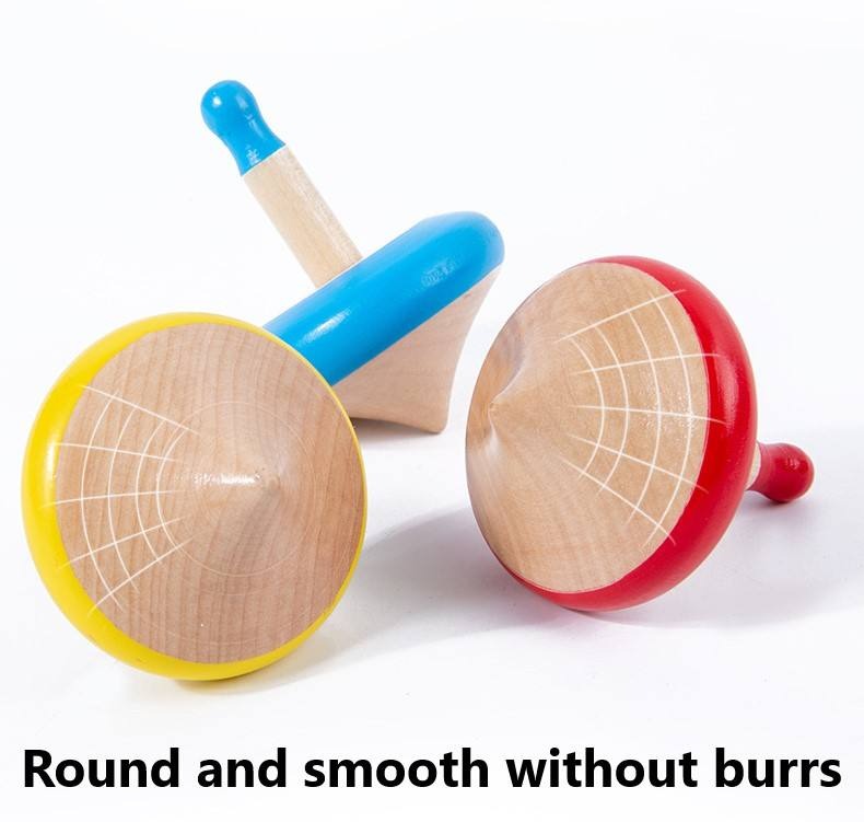 Wooden Spin Tops (Lattu/Buguri/Bongaram)