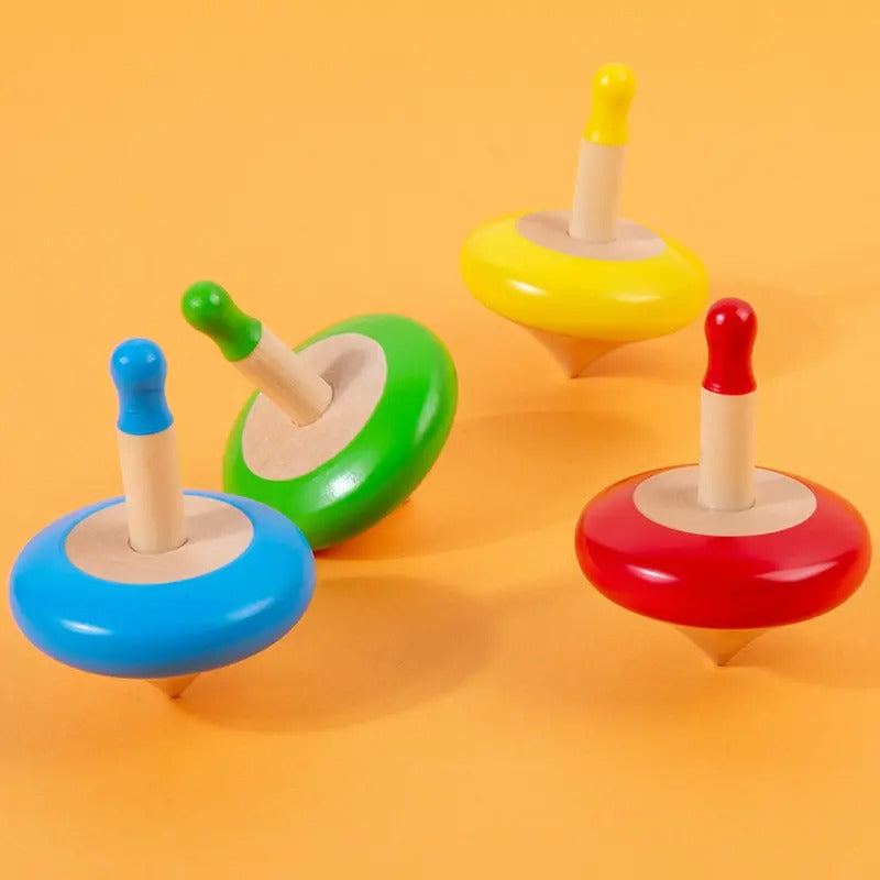 Wooden Spin Tops (Lattu/Buguri/Bongaram)
