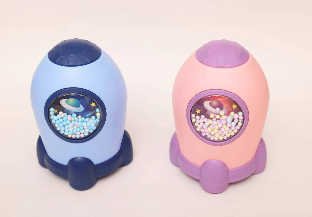 iLearnNGrow Rocket Piggy Bank – Kids Gullak Bank with Mini Lock & Keys