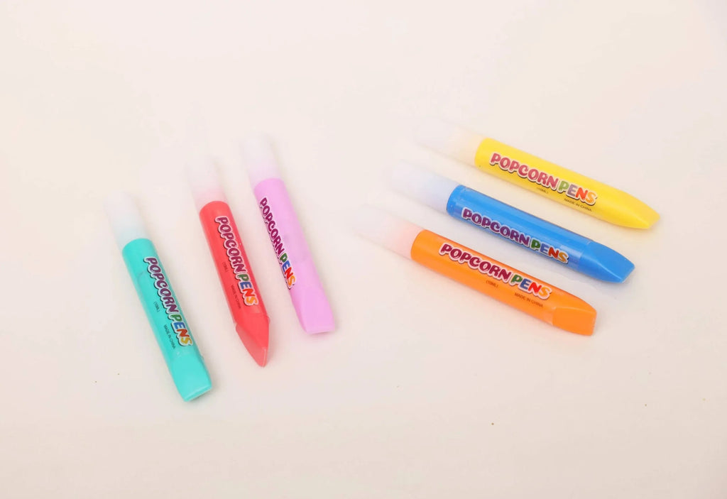 iLearnNGrow PopCorn Pens – Fun Popcorn Drawing & Writing Pen Set for Kids