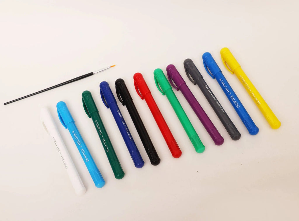 iLearnNGrow Silky Crayon Pens – 12‑Color Twistable Art Set for Kids