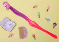 iLearnNGrow Unicorn Face Hair Extension – Colorful Clip-On Hair Accessory for Kids