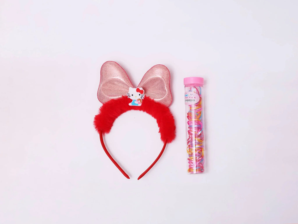 iLearnNGrow Hello Kitty Hair Accessories Set (Red)