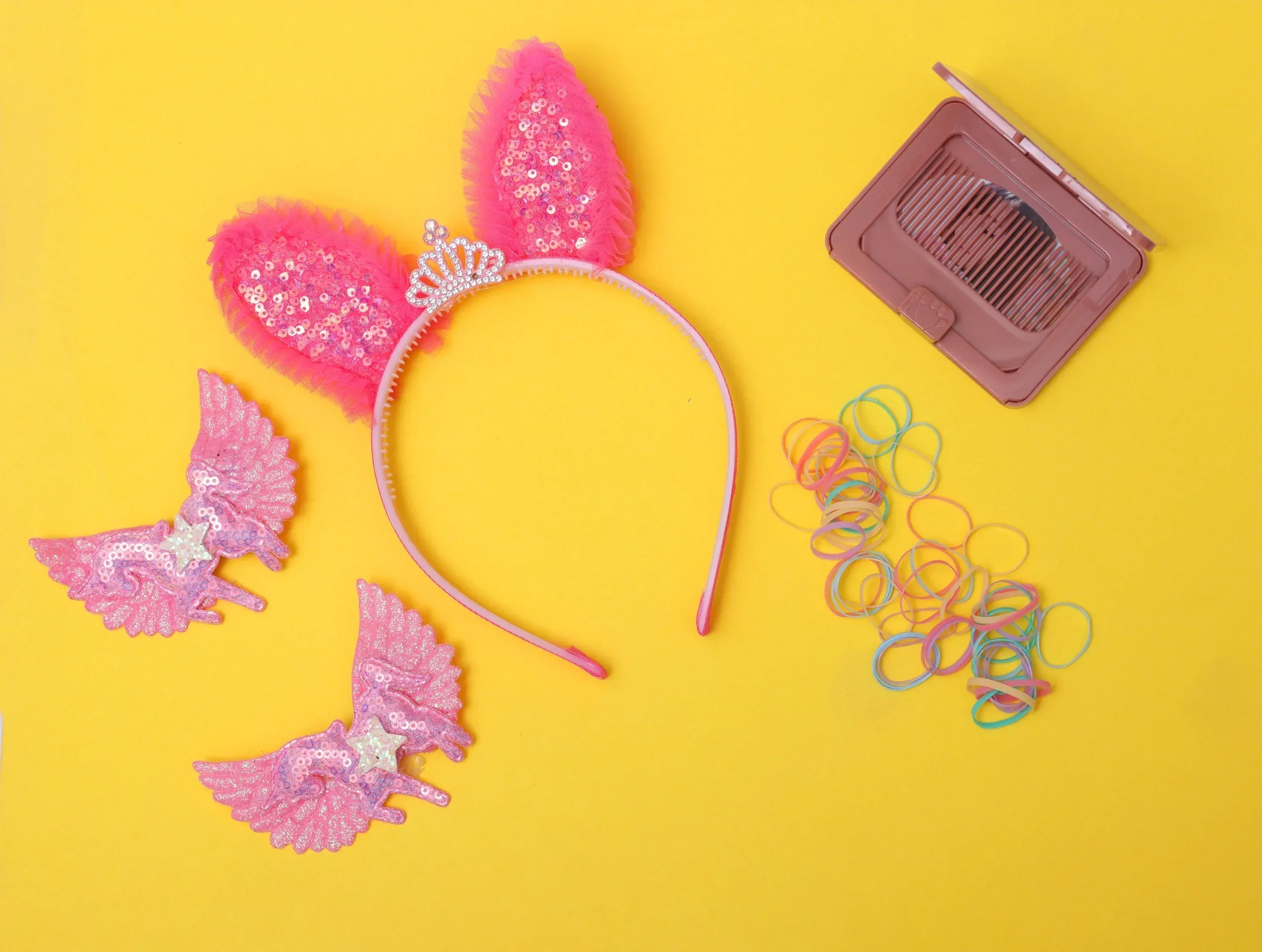 iLearnNGrow Princess Hair Accessories Set (Pink)