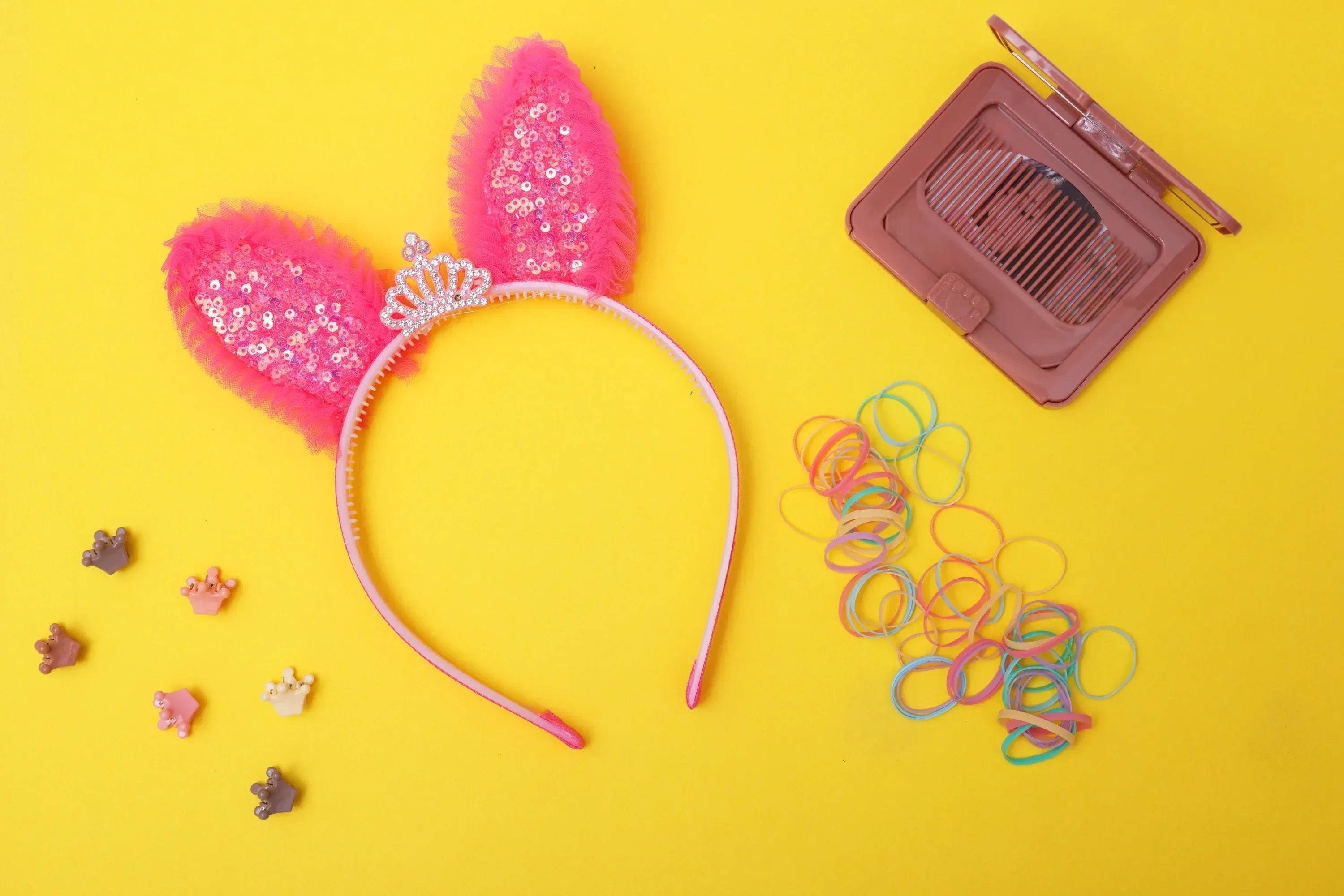 iLearnNGrow Princess Hair Accessories Set (Pink)
