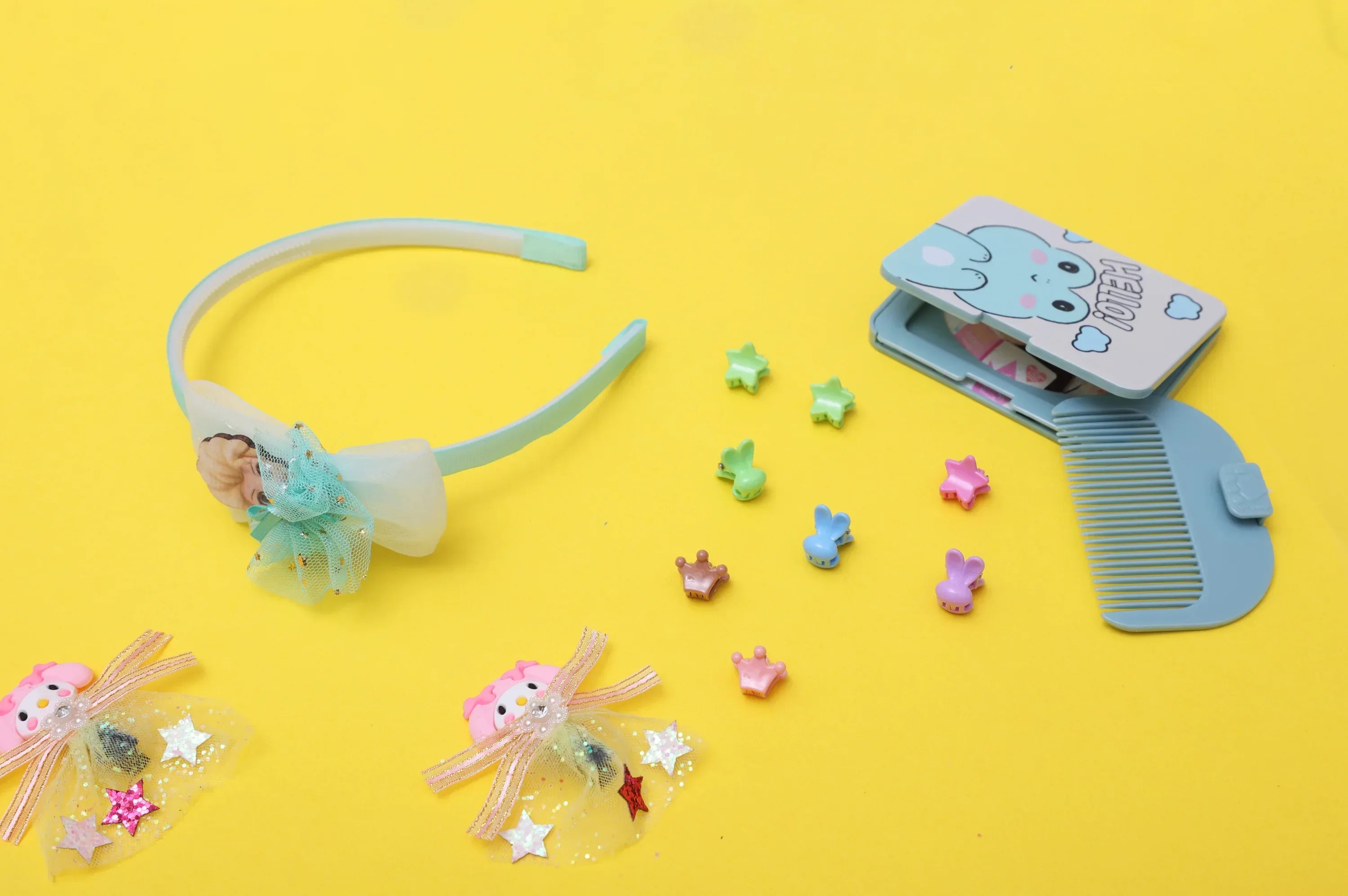 iLearnNGrow Frozen Hair Accessories Set (Sea Green)