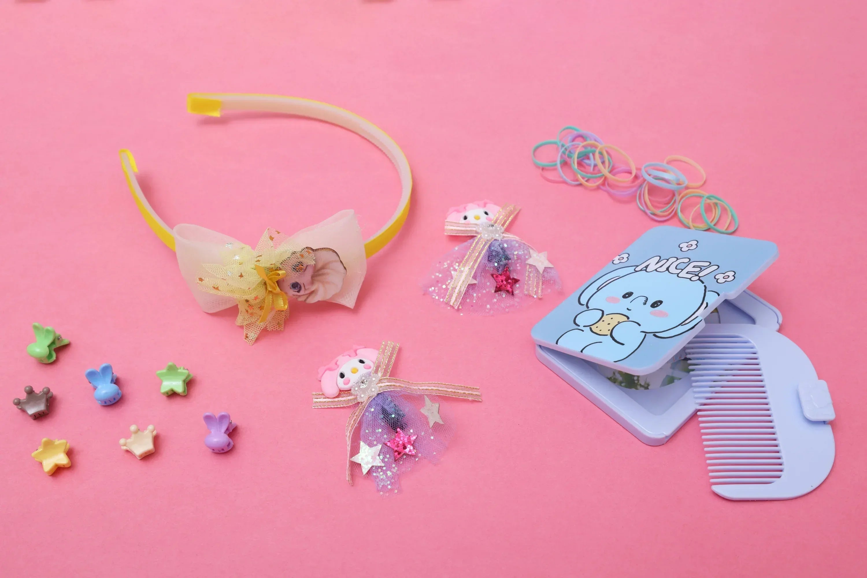 iLearnNGrow Frozen Hair Accessories Set (Yellow)