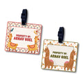 Personalised Luggage Tags- Innocent Llamas